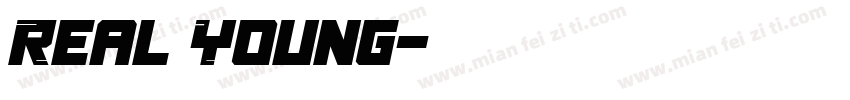 Real Young字体转换